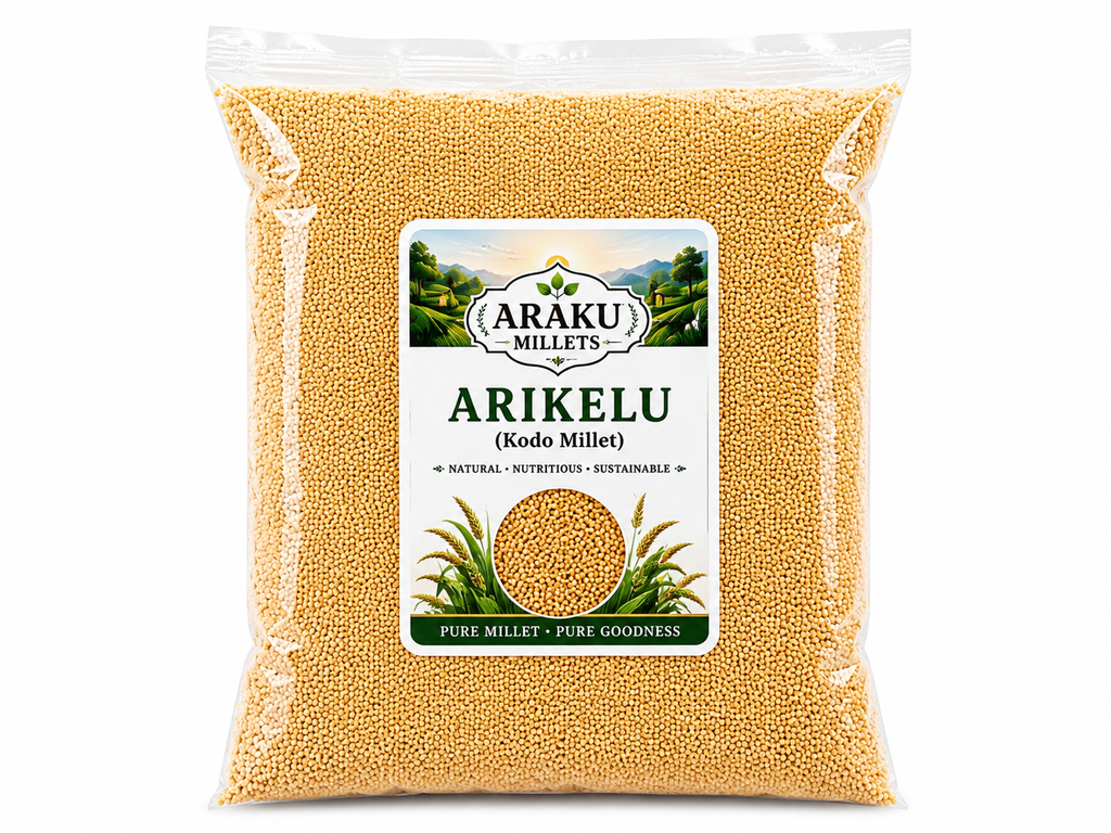 RAKZON Organic Arikalu (Foxtail Millet) | Farm Fresh Araku Millet | Gluten Free Healthy Grain | Direct From Farmers