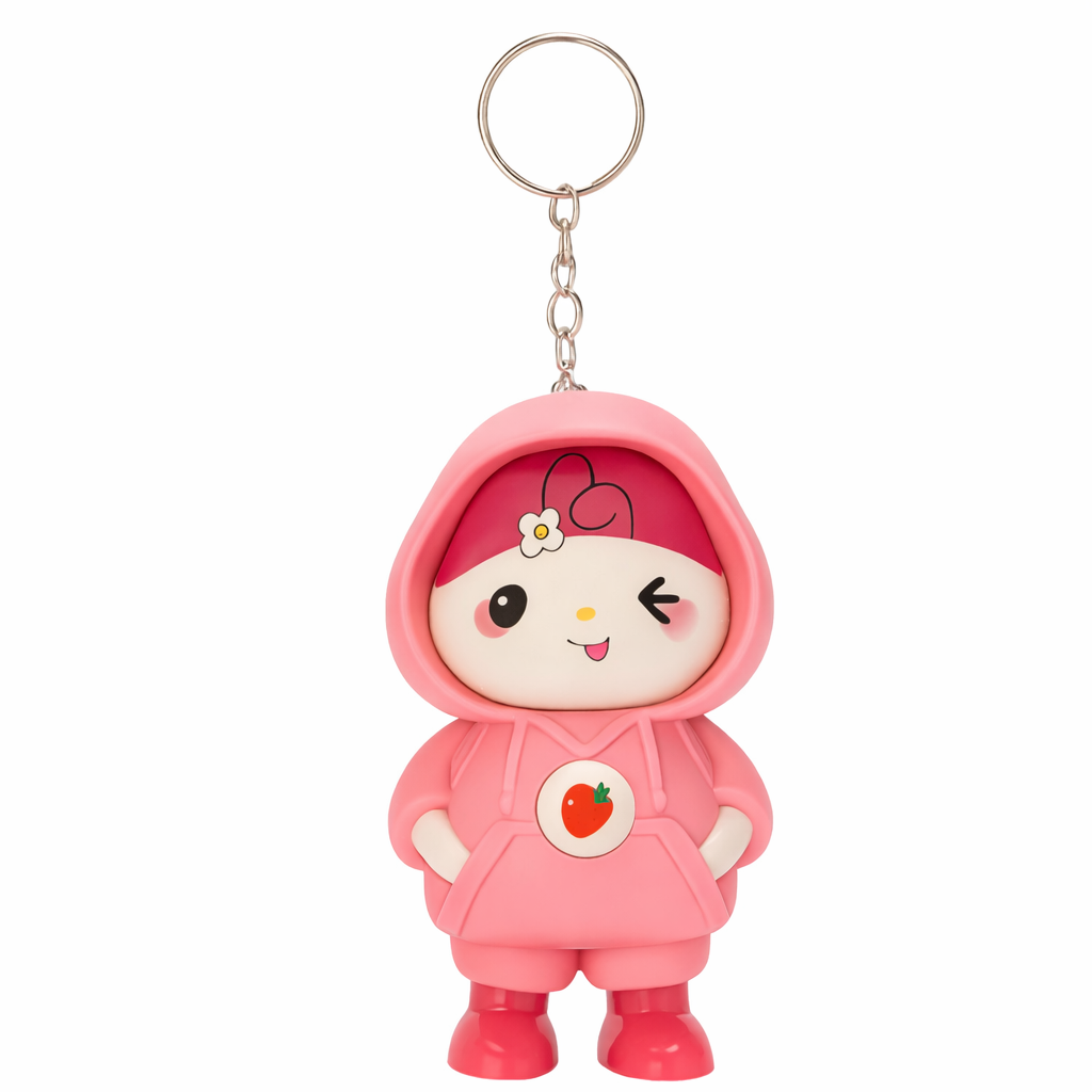 RAKZON Face Changing Key Chain | Fun Rotating Expression Keyring for Kids & Adults ( Pack of 2 )