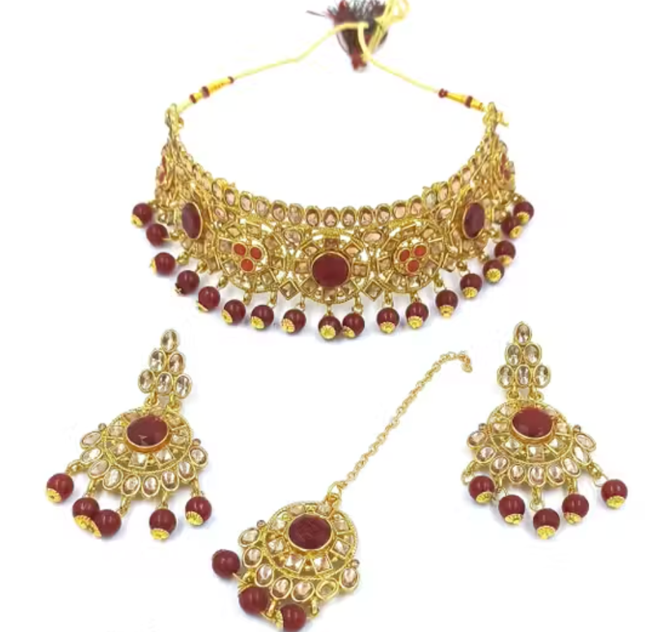 Ambika Art Jewellery Set
