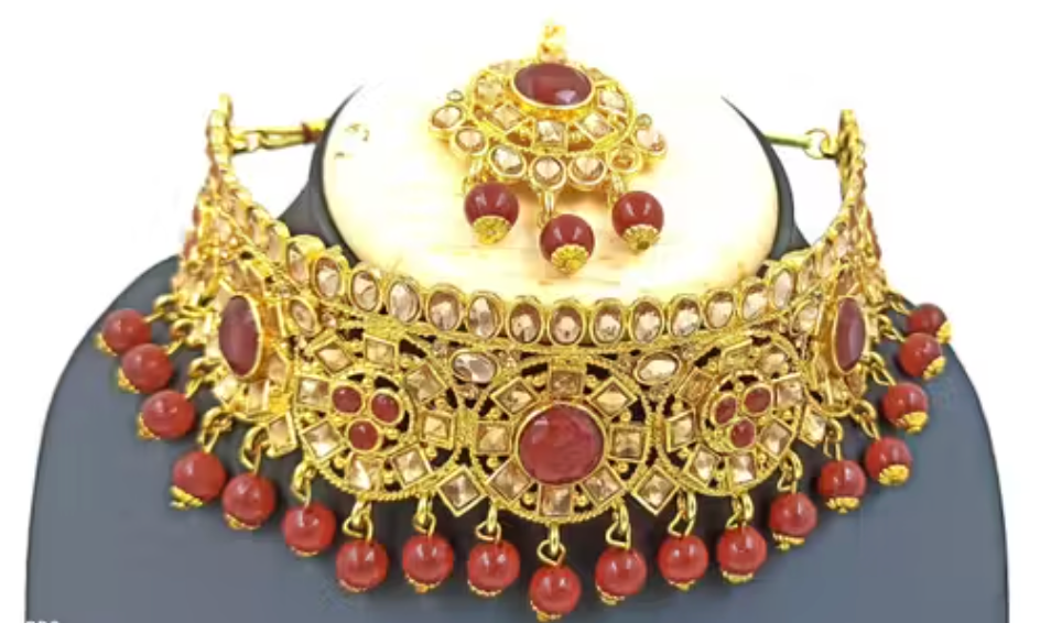 Ambika Art Jewellery Set