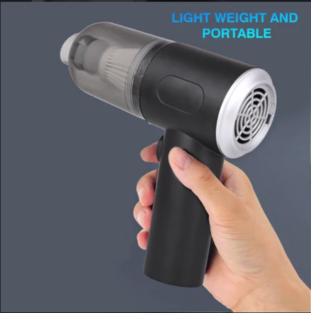 3-in-1 Vacuum Cleaner USB Rechargeable Wireless Handheld Mini Car Vaccum-Cleaners for Travelling