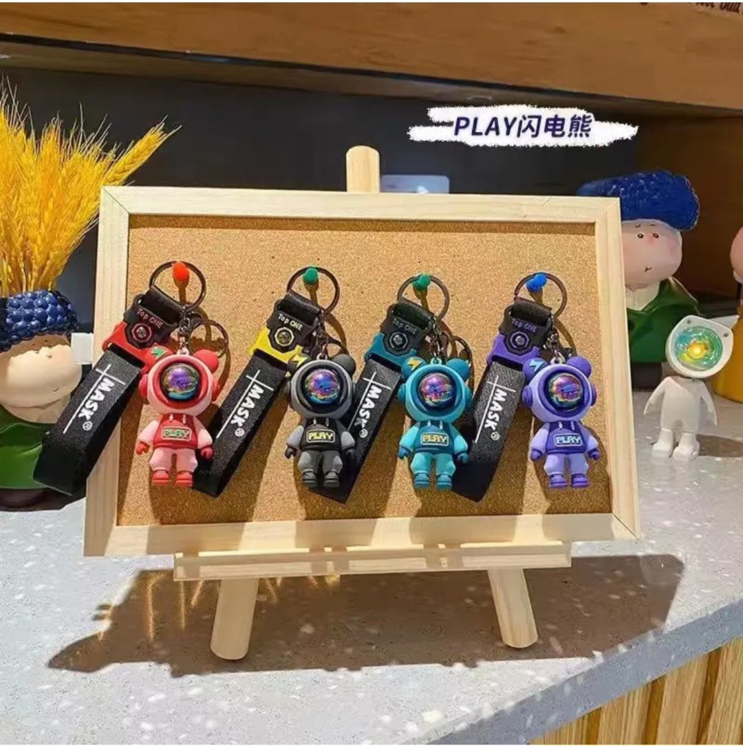 Astronaut Space Keychain